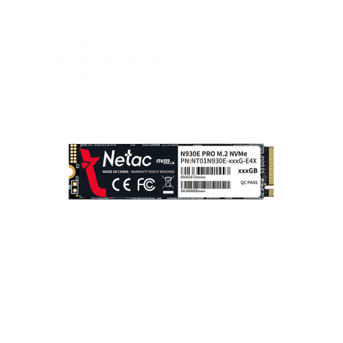 Твердотельный накопитель SSD Netac NT01N930E-512G-E4X 512GB M.2 NVMe