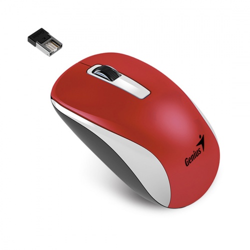 Компьютерная мышь Genius NX-7010 WH+Red фото 2