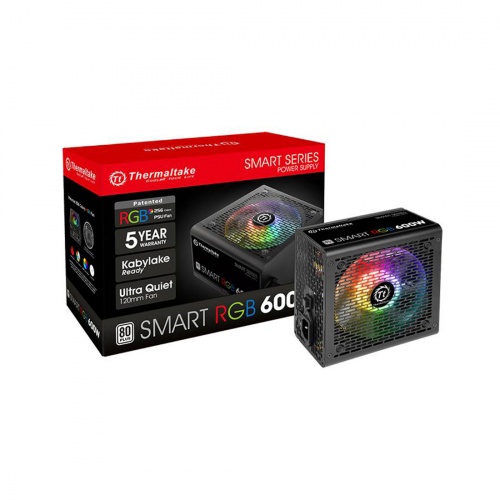 Блок питания Thermaltake Smart RGB 600W фото 4