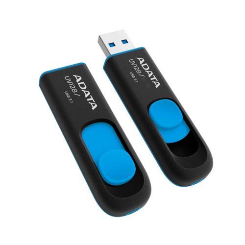 USB-накопитель ADATA AUV128-32G-RBE 32GB Черный фото 3