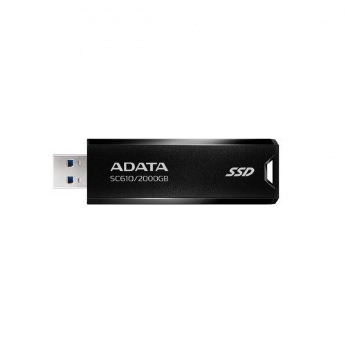 Внешний SSD диск ADATA 2TB SC610 Черный фото 3