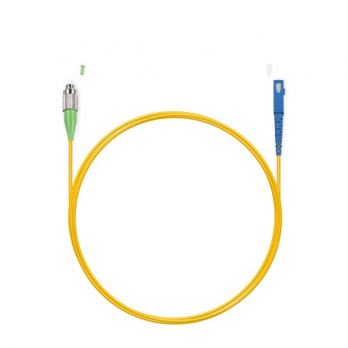 Патч Корд Оптоволоконный FC/APC-SC/UPC SM 9/125 Simplex 2.0мм 1 м фото 3