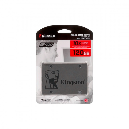 Твердотельный накопитель SSD Kingston SA400S37/120G SATA 7мм фото 4