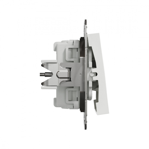 Выключатель трехклавишный SE EPH2170121 Asfora 10AX механизм винт. клеммы белый фото 4