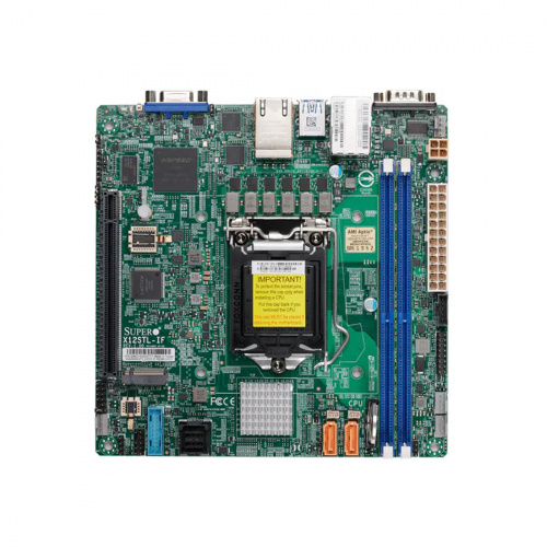 Материнская плата сервера Supermicro MBD-X12STL-IF-O фото 2