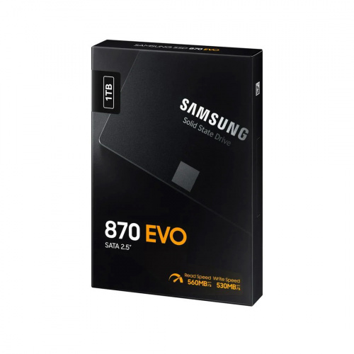 Твердотельный накопитель SSD Samsung 870 EVO 1000 ГБ SATA 2.5" фото 4