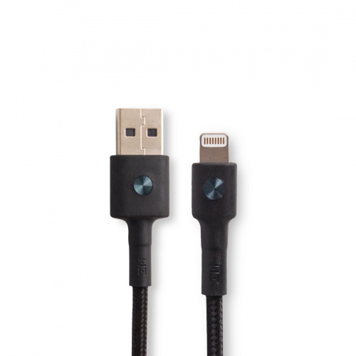 Интерфейсный Кабель USB/Lightning Xiaomi ZMI AL803/AL805 MFi 100 см Черный фото 2