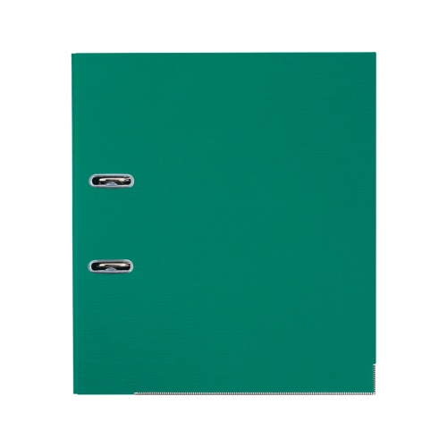 Папка-регистратор Deluxe с арочным механизмом, Office 2-GN36 (2" GREEN), А4, 50 мм, зеленый фото 3