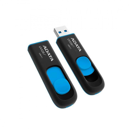 USB-накопитель ADATA AUV128-64G-RBE 64GB Черный фото 2