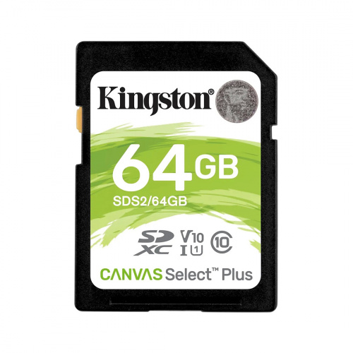 Карта памяти Kingston SDS2/64GB SD 64GB фото 3