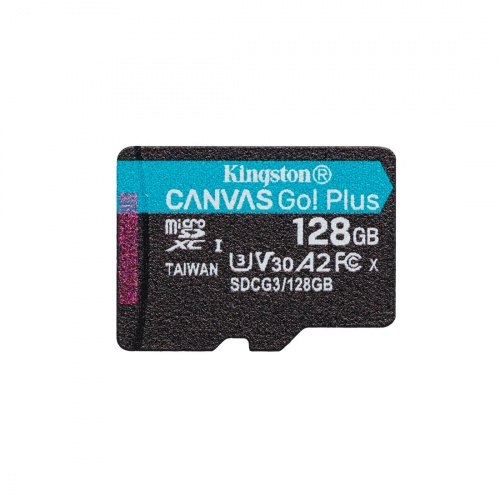 Карта памяти Kingston SDCG3/128GBSP A2 U3 V30 128GB без адаптера фото 2